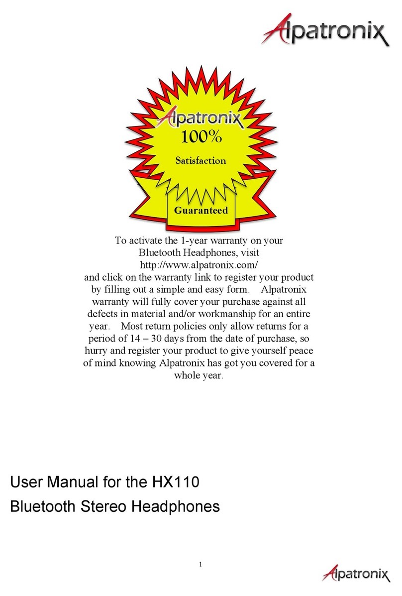 Apatronix HX110 user manual