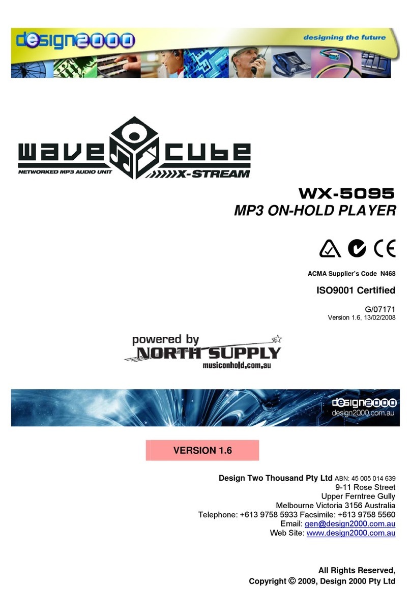 Wave Cube XStream WX-5095 Handbook