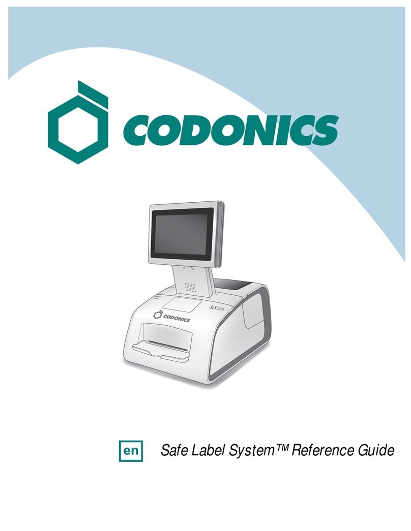 Codonics Safe Label System reference guide