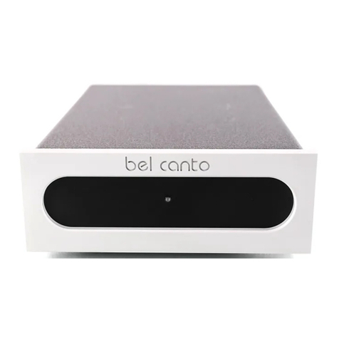 Bel Canto e.One Series PHONO3VB User manual