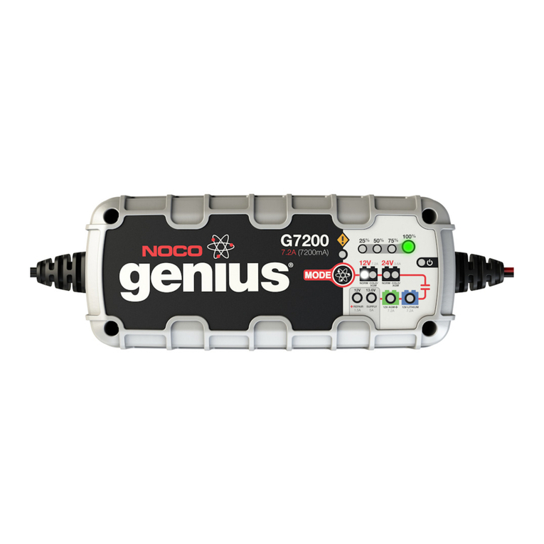 NOCO Genius Genius G7200 quick start