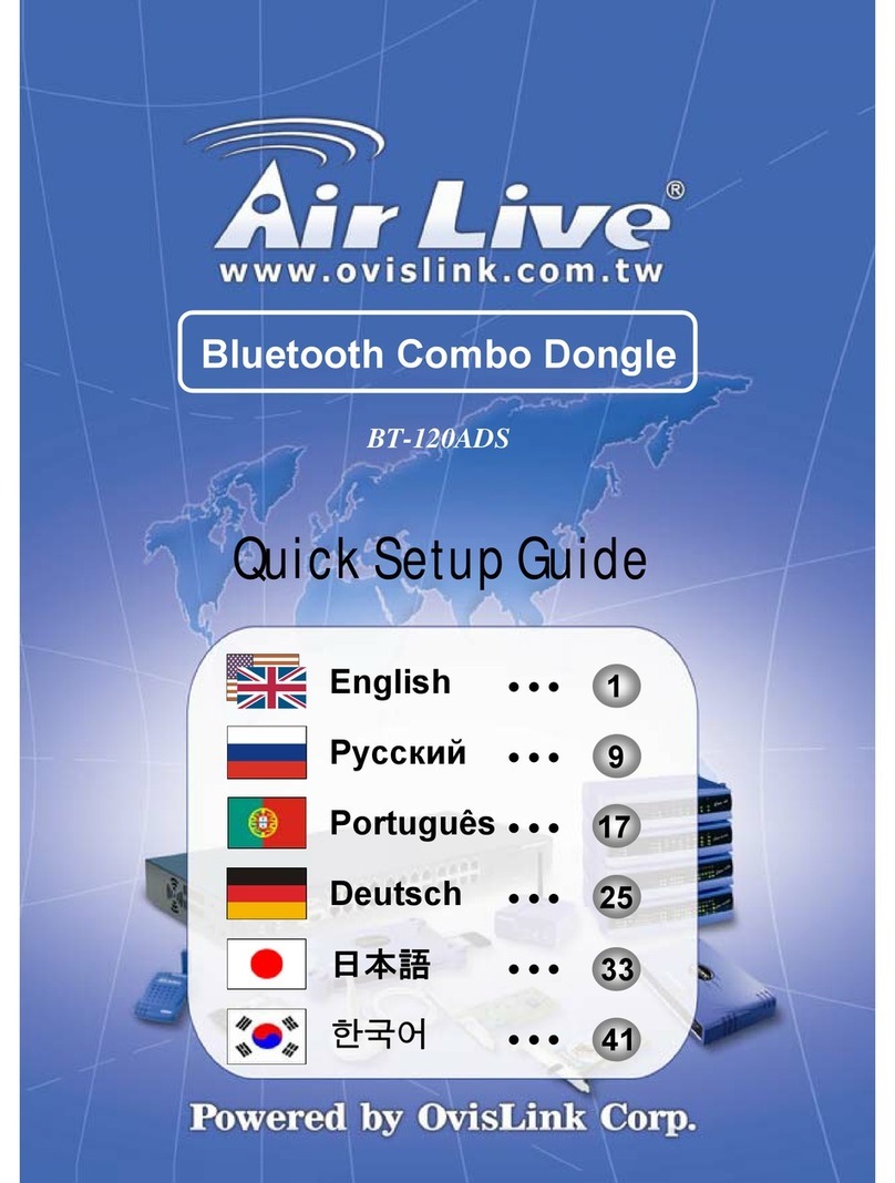 AirLive BT-120ADS User manual