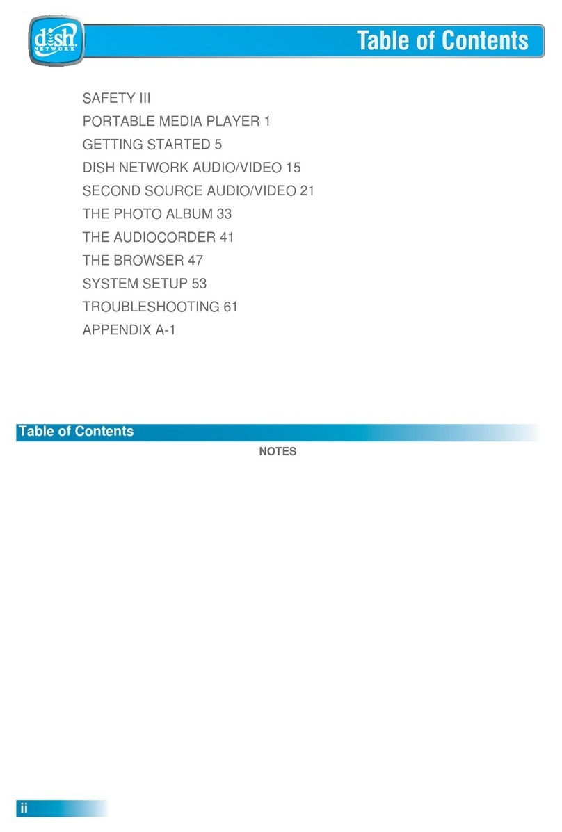 Dish Network PocketDISH User manual