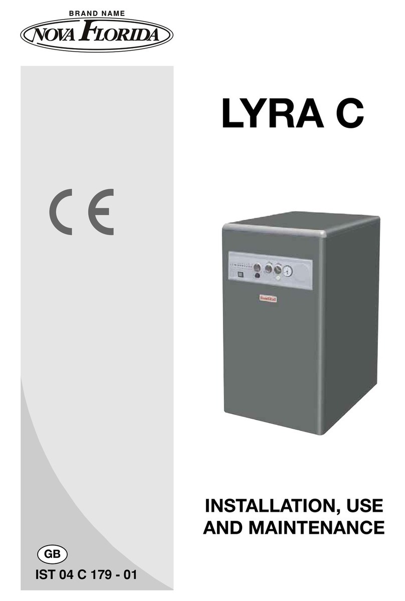 Nova Florida LYRA C Installation & maintenance guide
