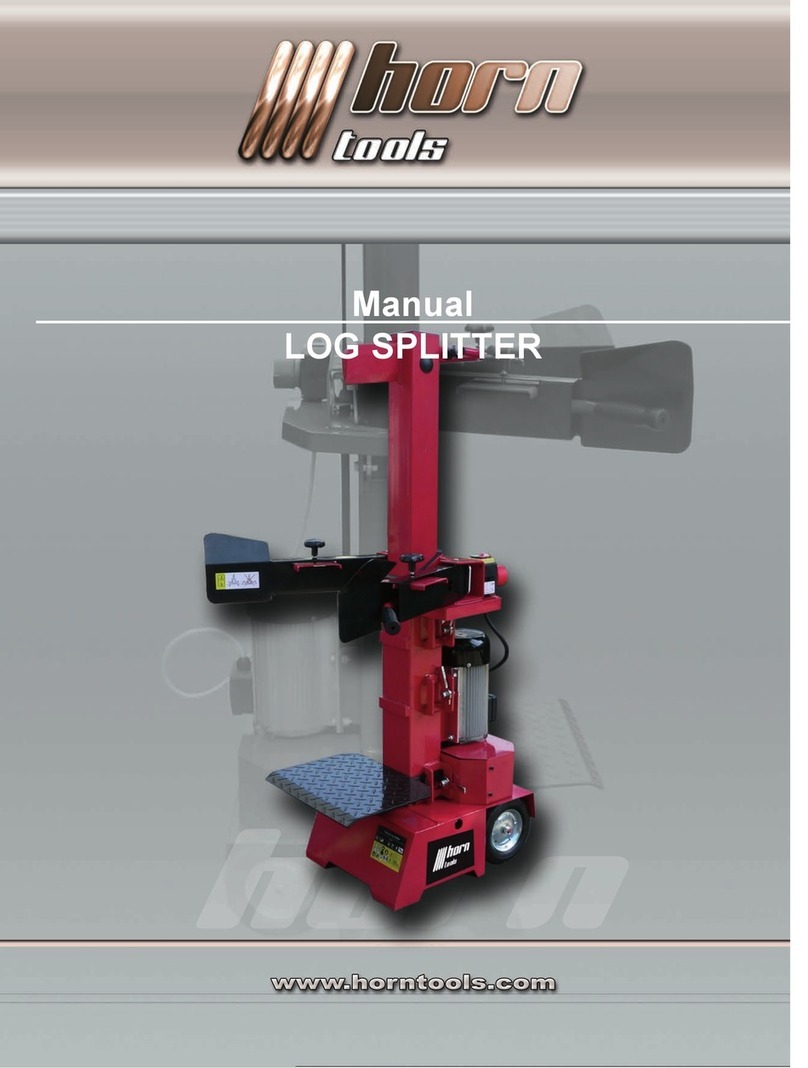 Horn Tools Log Splitter manual