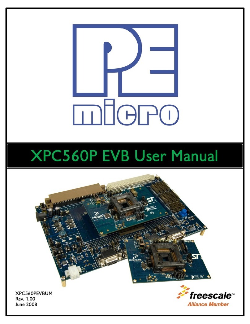 P&E Microcomputer Systems XPC560P EVB User manual