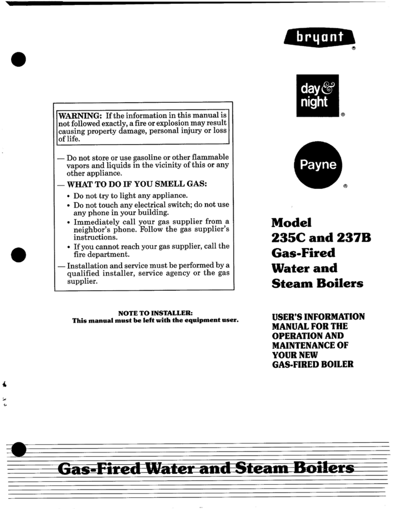 Bryant 235C User manual