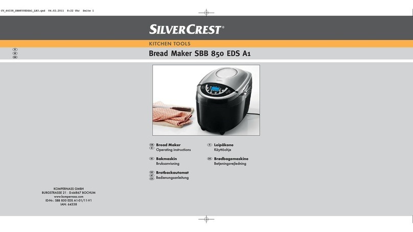 Silvercrest SBB 850 EDS A1 User manual