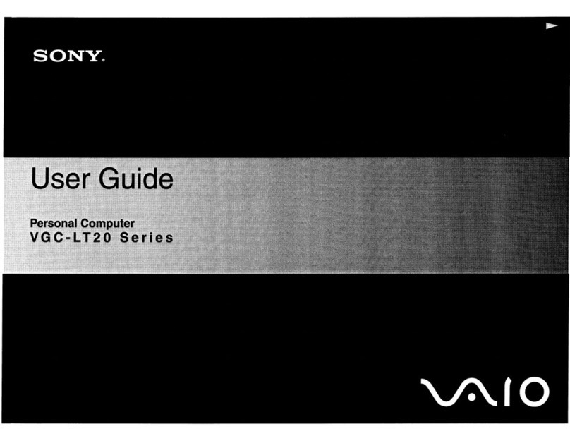 Sony Vaio VGC-LT20 User manual