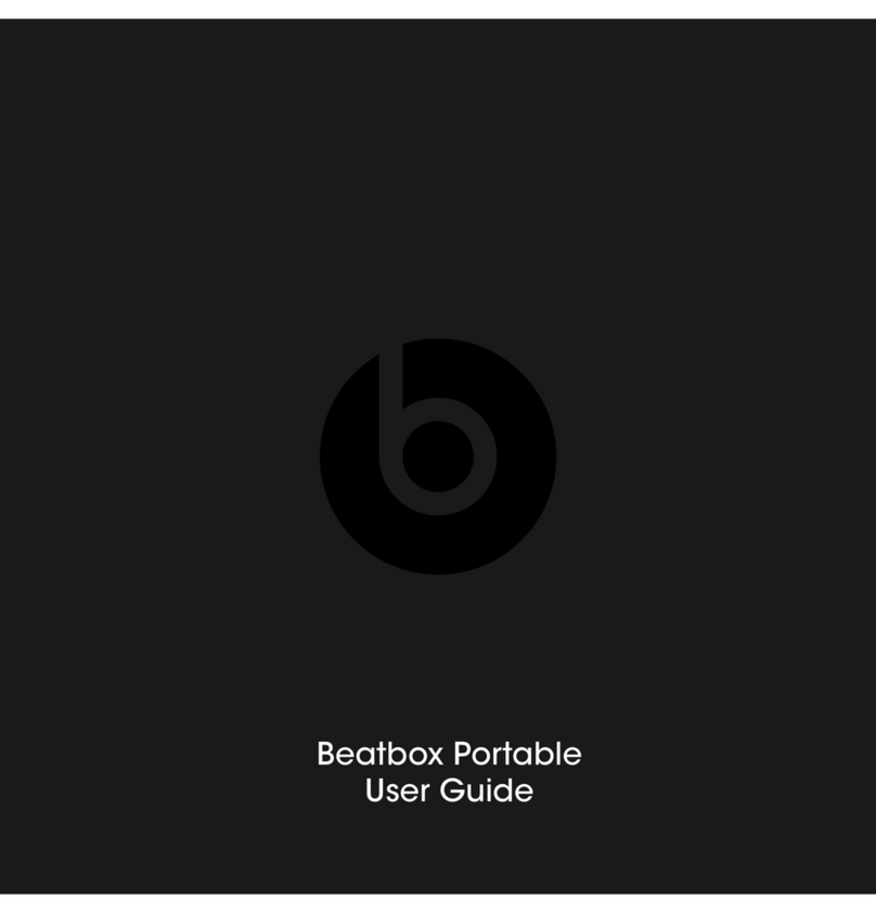 Beats Electronics Beatbox Portable user guide