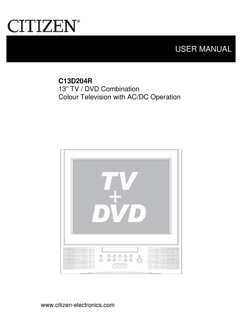 Citizen C13D204R User manual