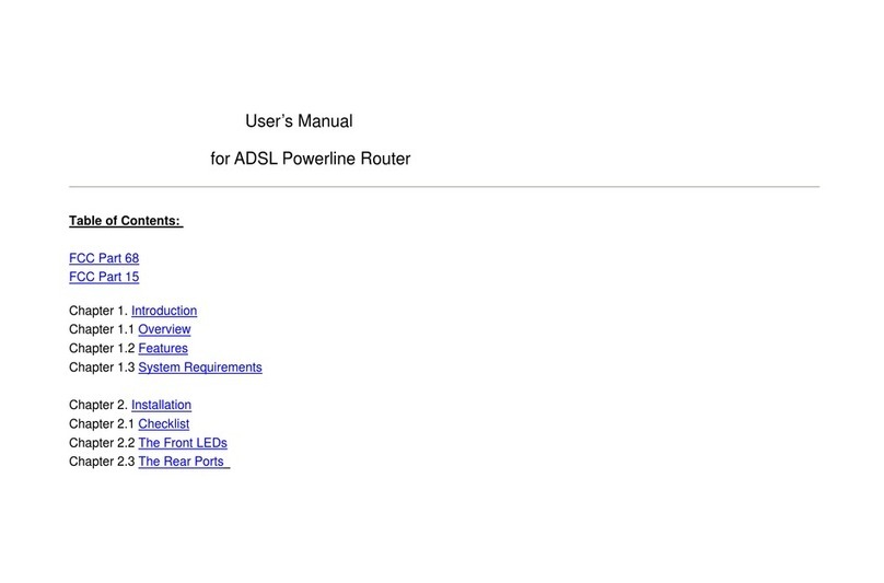 Conexant AccessRunner CX82310 User manual