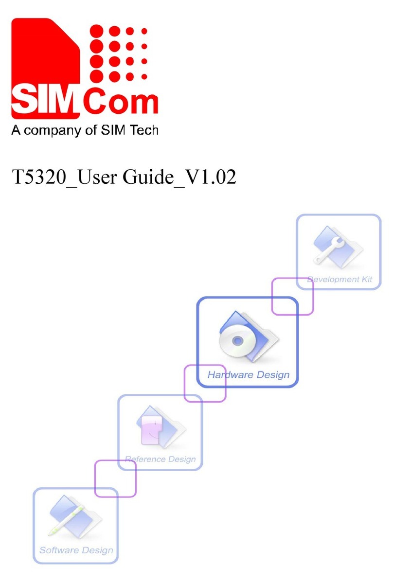 SimCom T5320 user guide