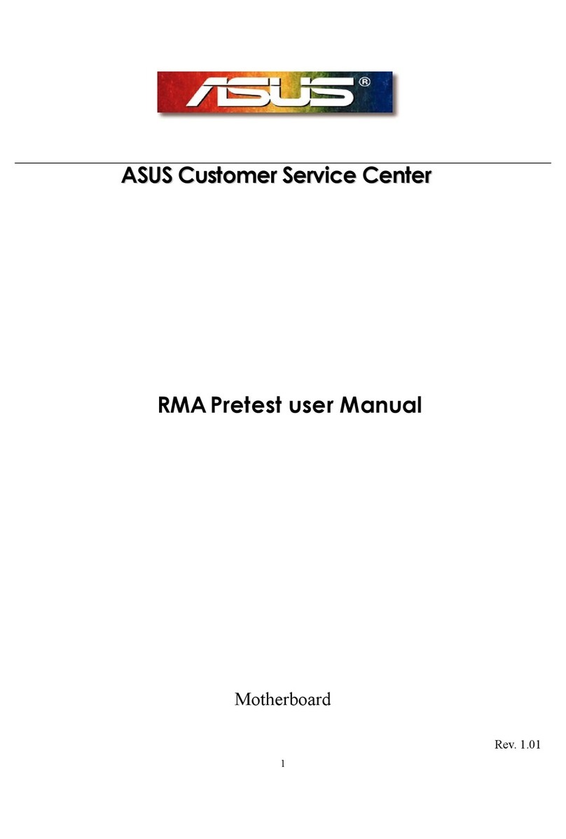 Asus RMAPretest user manual