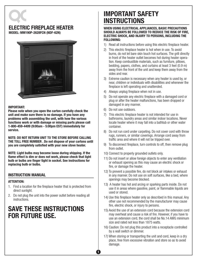 Quality Craft MM190P-2628FCN instruction manual