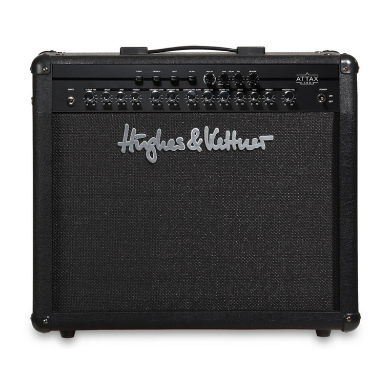Hughes & Kettner ATTAX 100 User manual