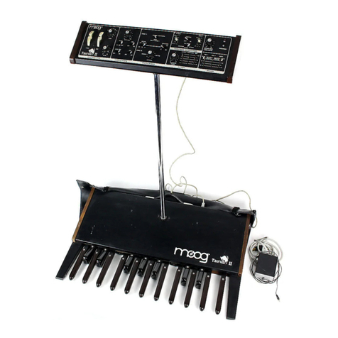 Moog Taurus II User manual