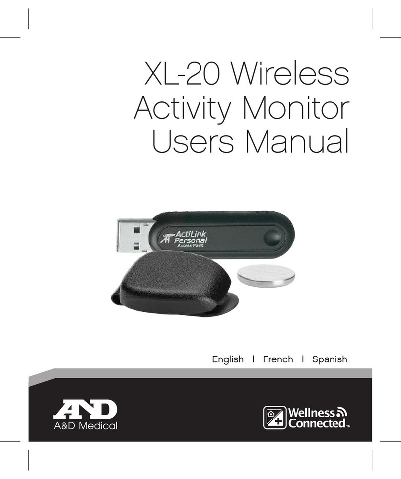 AND XL-20 user manual