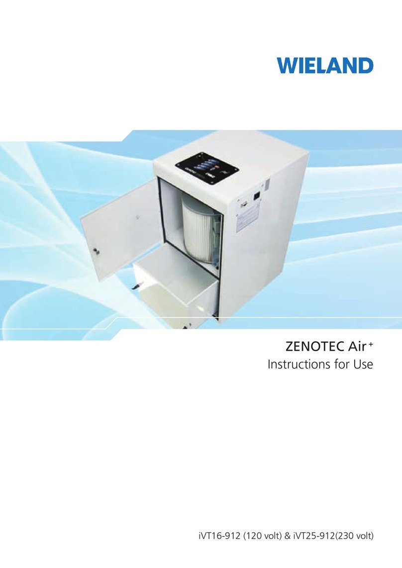 Wieland Zenotec Air+ Instructions for use