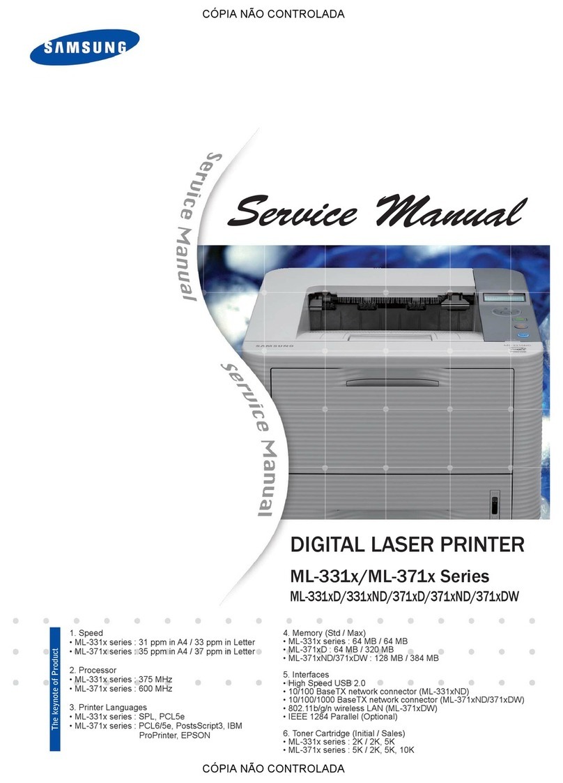 Samsung ML-331xD User manual