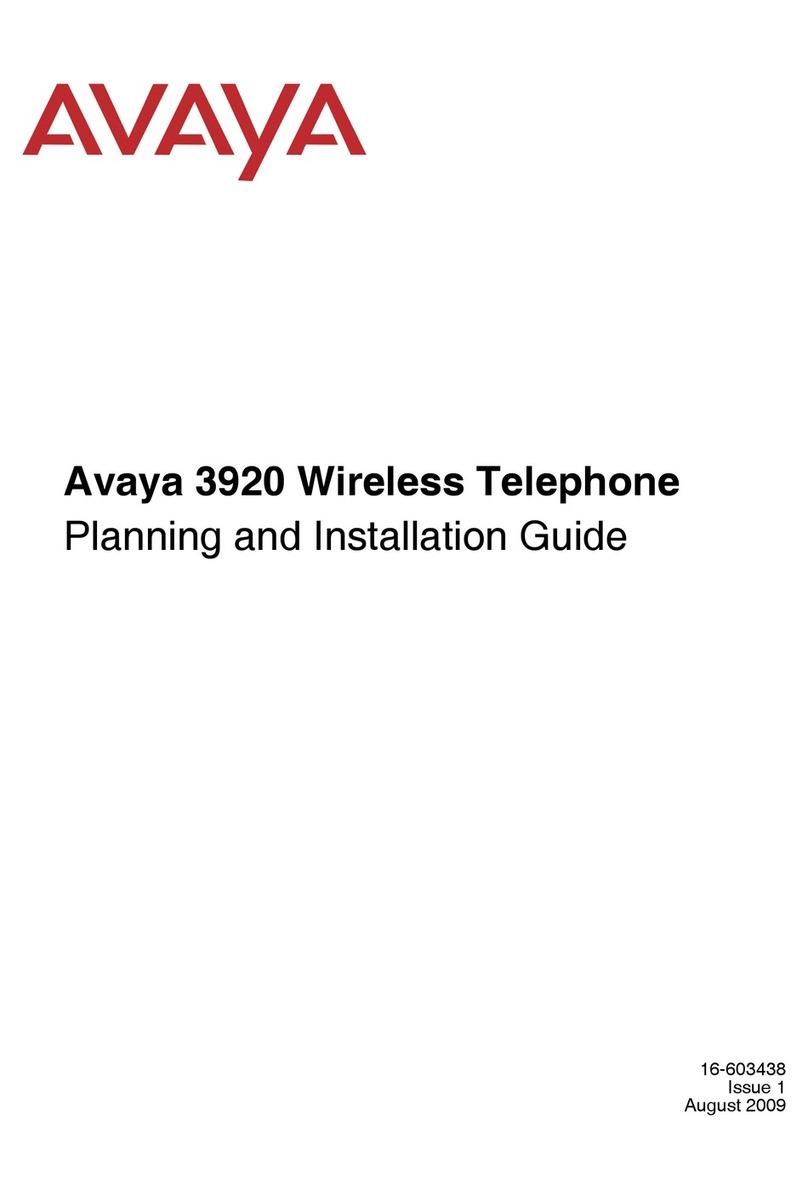 Avaya 3920 installation guide