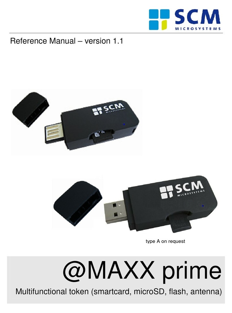 SCM Microsystems @MAXX prime User manual