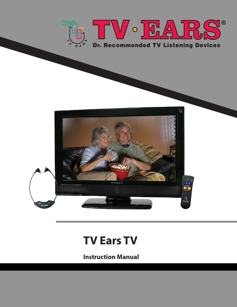 TV Ears TV instruction manual