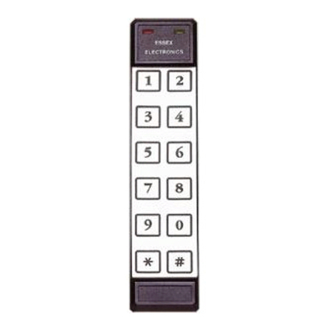 Essex Electronics K1 Series Installation instructions manual