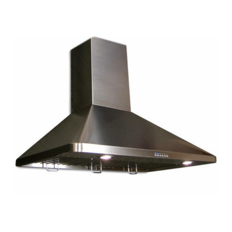 ProLine Range Hoods PLFW108 user manual