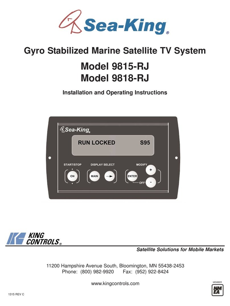 Sea King 9815-RJ User manual