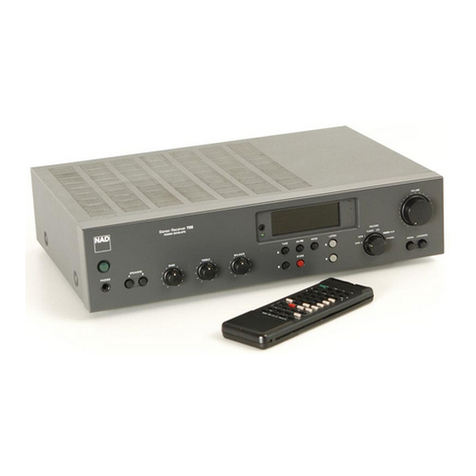 NAD 705 Service manual