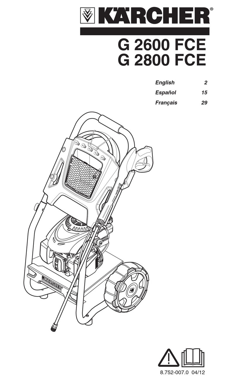 Kärcher G 2600 FCE User manual