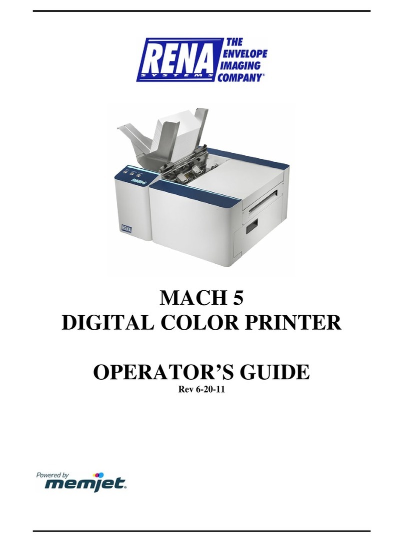 Rena MACH 5 Manual
