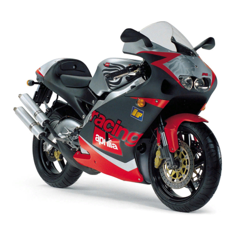 APRILIA RS 250 Installation and operating manual