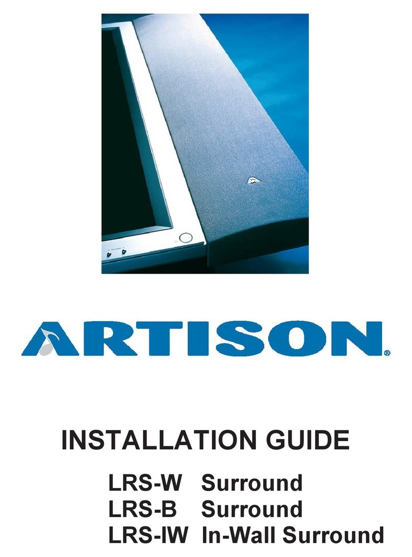 Artison LRS-W installation guide