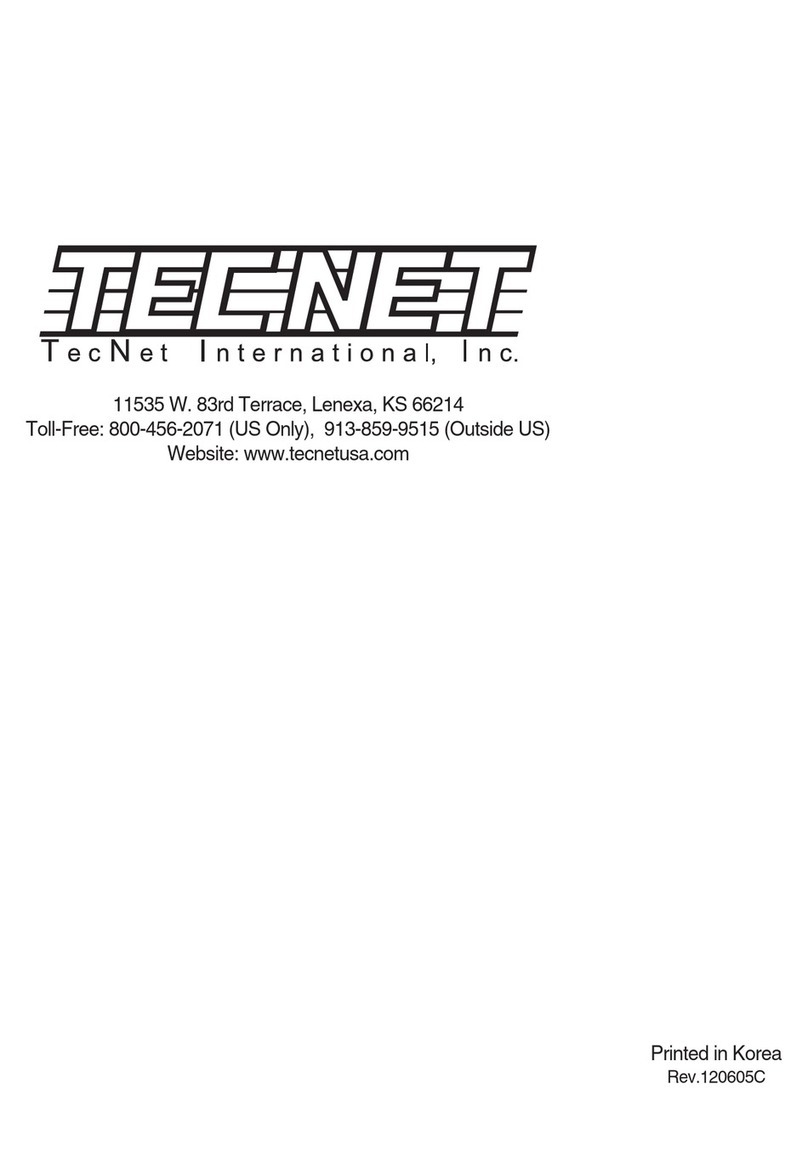 Tecnet TJ-3100V user manual