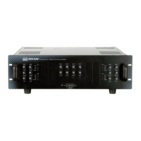 DAPAudio MPA-4250 manual