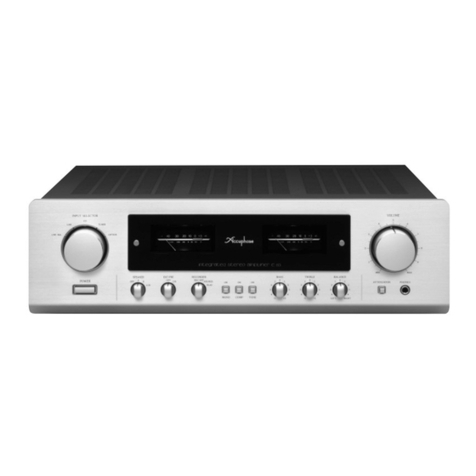 Accuphase E-213 User manual