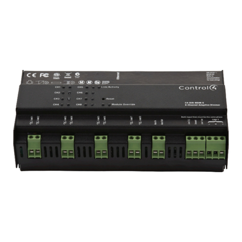 Contro l4 8-Channel User manual