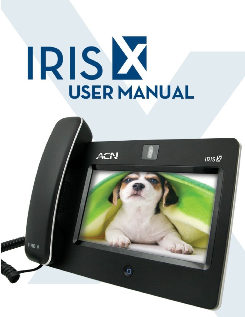 ACN IRIS X User manual