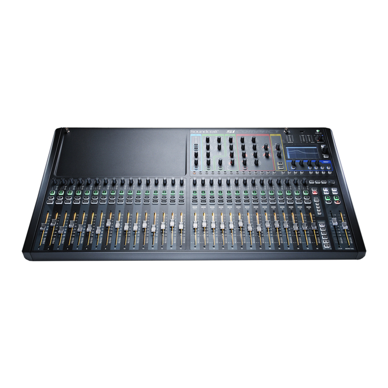 SoundCraft Si Compact User manual