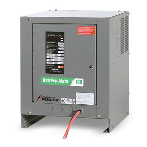 AMETEK/PRESTOLITE POWER ULTRA CHARGE User manual AMETEK/PRESTOLITE POWER ULTRA CHARGE User manual