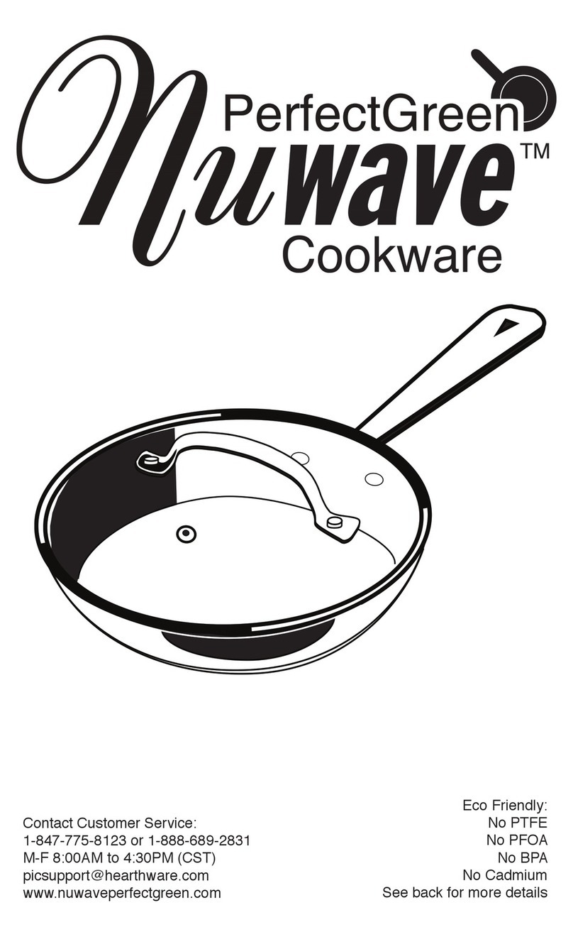 NuWave GRP-M6 User manual