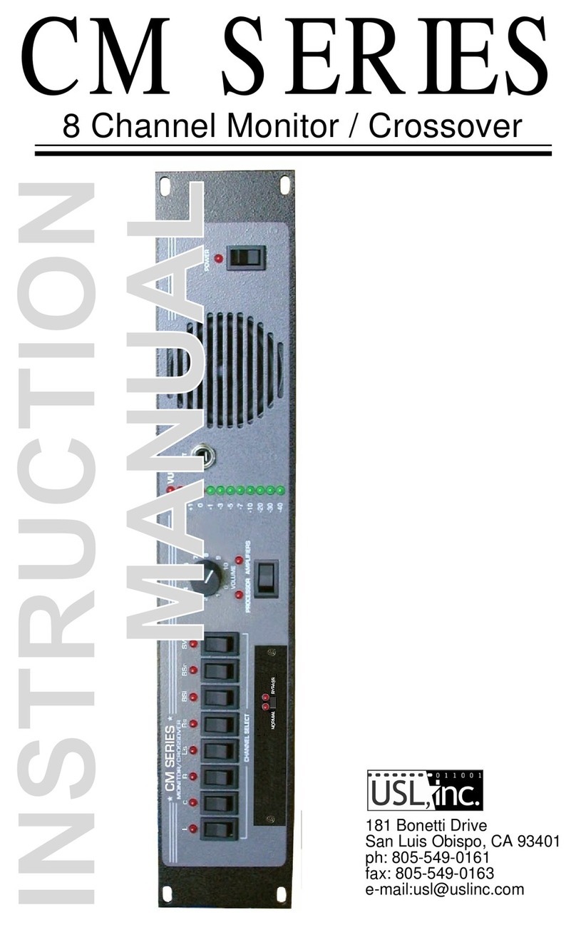 Usl CM Series User manual