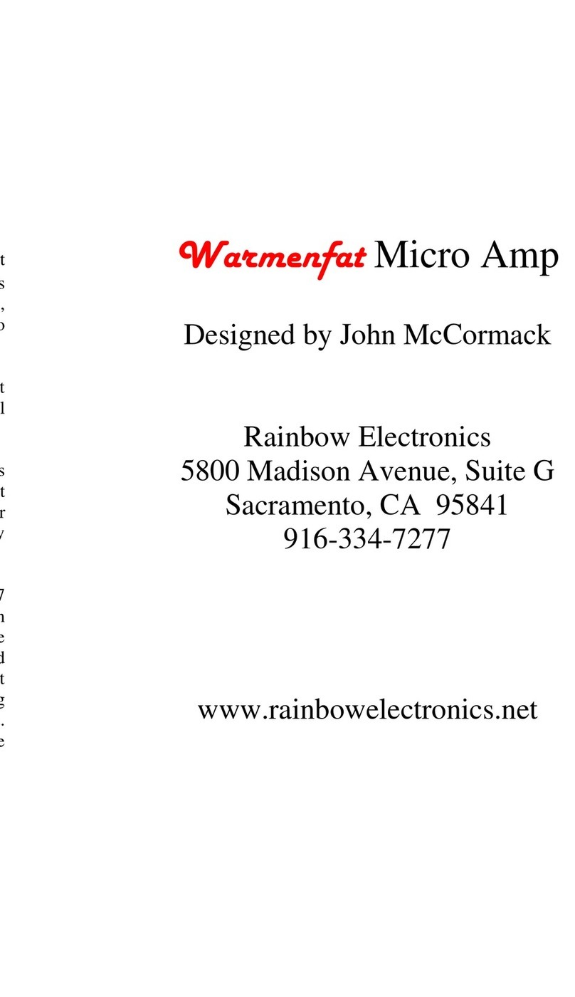 Warmenfat Micro Amp User manual