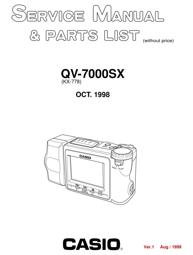 Casio QV-7000SX Troubleshooting guide