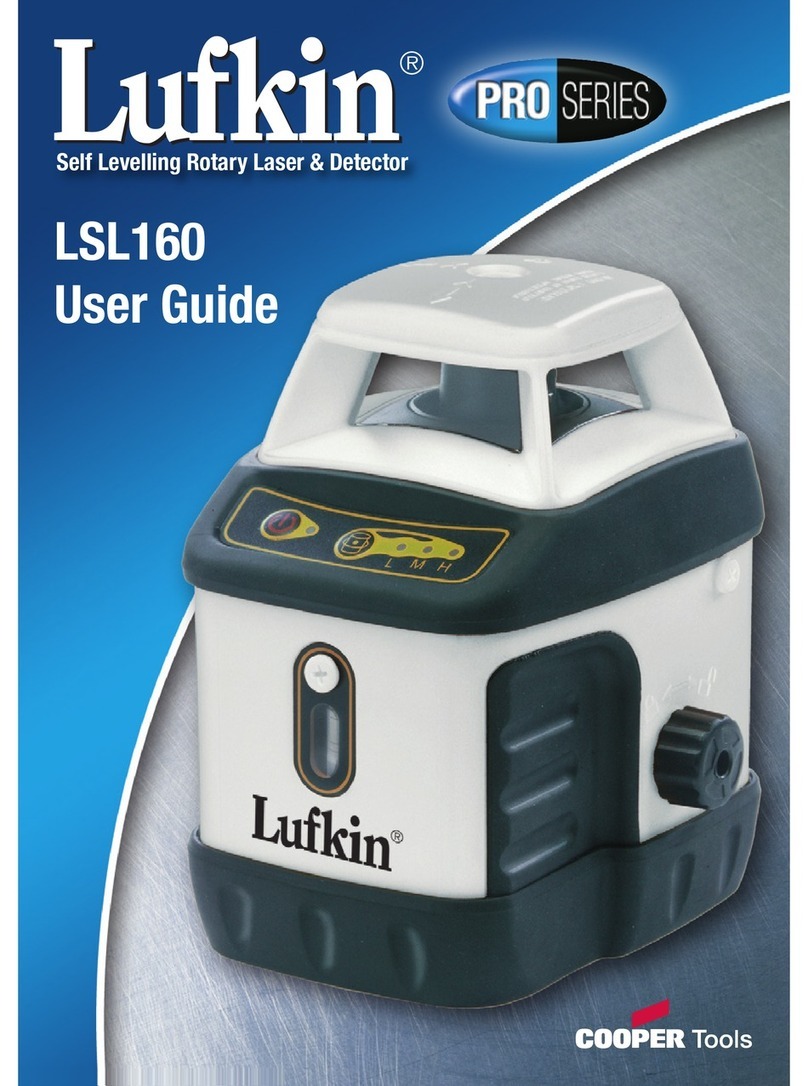 Lufkin LSL160 user guide