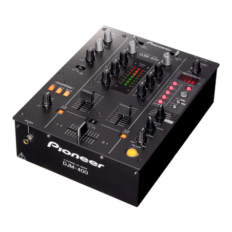 Pioneer DJM-400 - CDJ-400 Package User manual