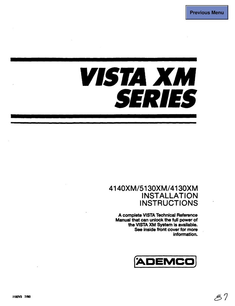 ADEMCO 4140XM User manual