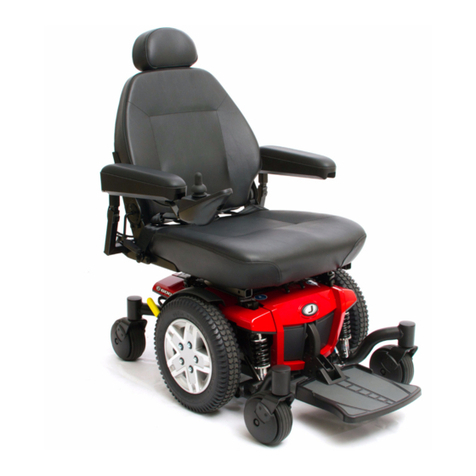 Pride Mobility Jazzy 600 ES User manual